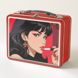 Metal Lunchbox/cosmetics box