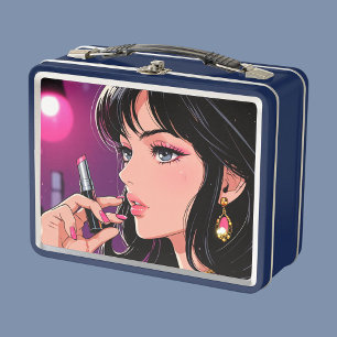 Metal Lunchbox/cosmetics box 
