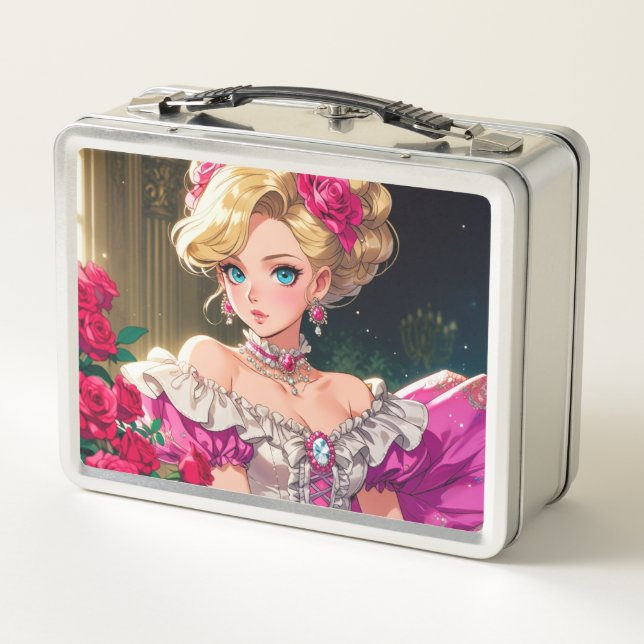 Metal Lunchbox/cosmetics box  (Back)