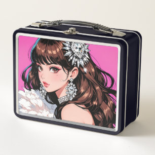 Metal Lunchbox/cosmetics box