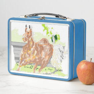 Metal Lunchbox : Horse On The Run