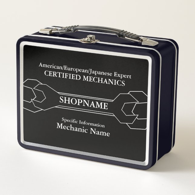 Metal Lunchbox/Tool Box (Front)