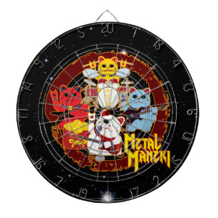 Metal Maneki Dartboard