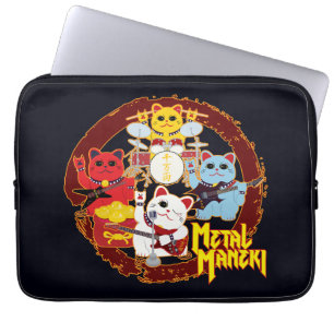 Metal Maneki Laptop Sleeve