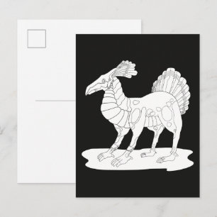 Metal Monster Postcard