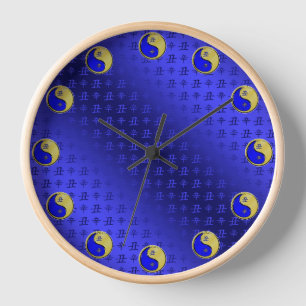Metal Ox Clock