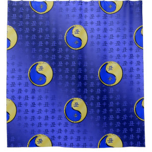 Metal Ox Shower Curtain