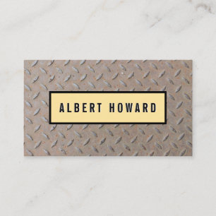 Metal Pattern Business Card