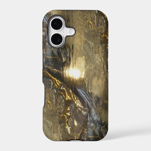 metal pattern design - gold silver (Back)