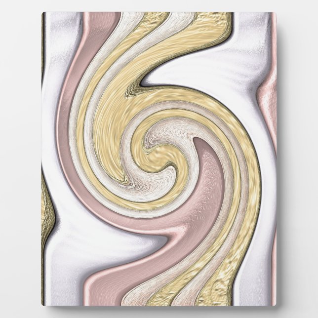 Metal pattern with shine plaque (Front)