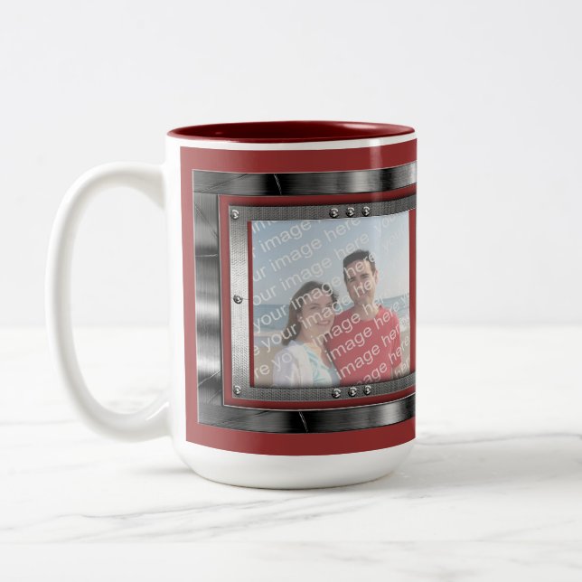 Metal Photo Frames Mug (Left)
