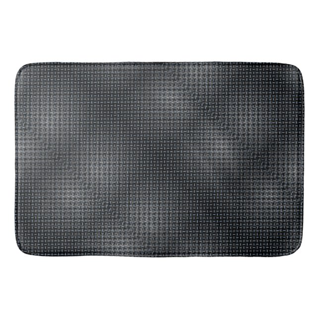 Metal Plate pattern 02 Bath Mat (Front)