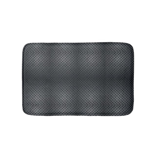 Metal Plate pattern 02 Bath Mat (Front)