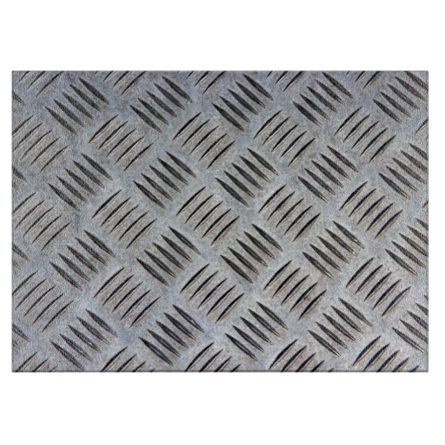 Metal Plate Texture Cutting Board (Front)