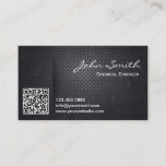 Metal QR Code Chemical Engineer Business Card<br><div class="desc">Metal QR Code Chemical Engineer Business Card.</div>