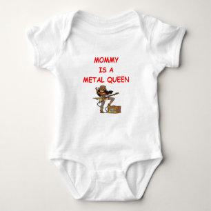 METAL queen Baby Bodysuit