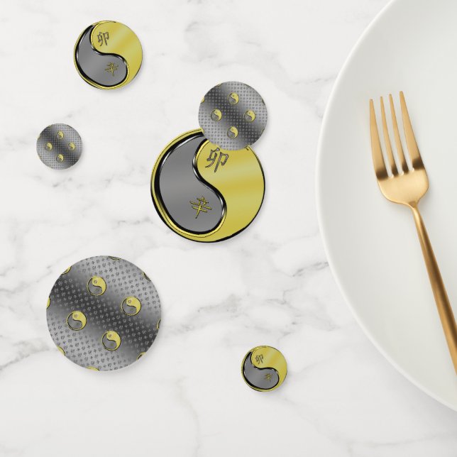 Metal Rabbit Confetti (Group)