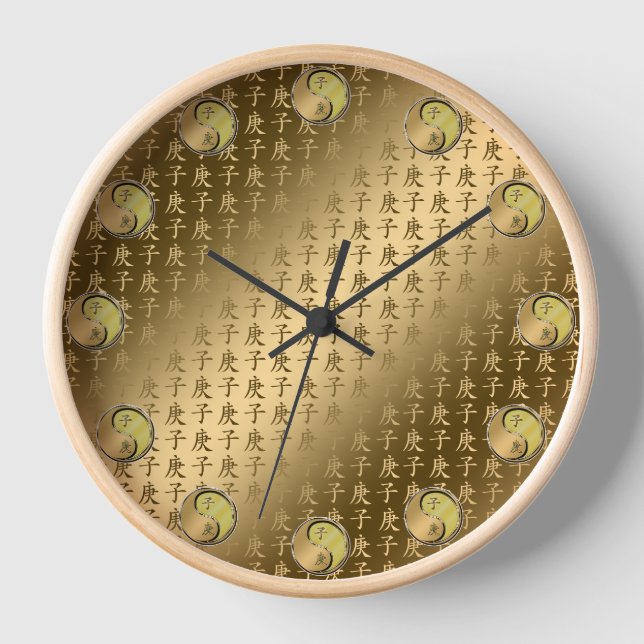 Metal Rat Clock (Front)
