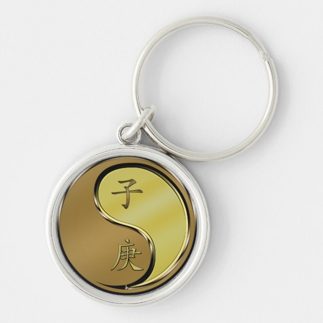 Metal Rat Key Ring (Front)