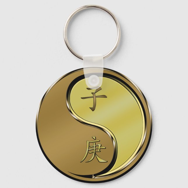 Metal Rat Key Ring (Front)