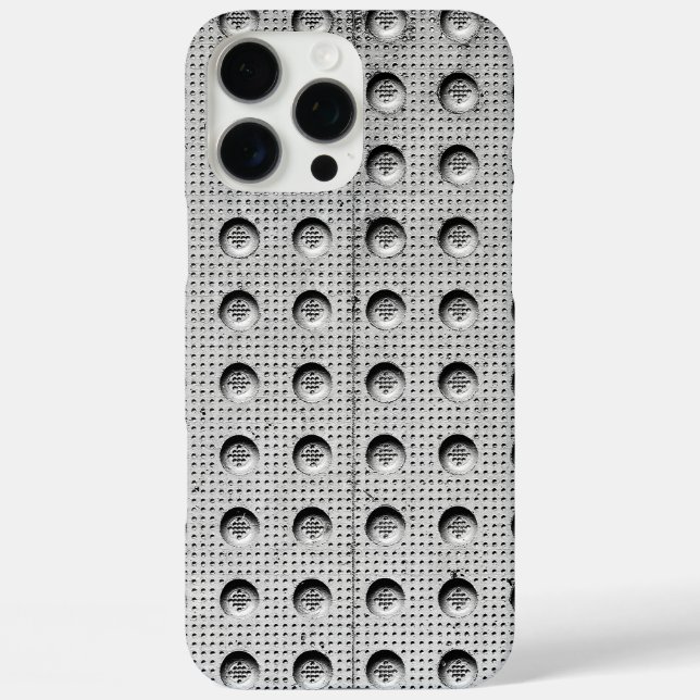 Metal Road Plate Case-Mate iPhone Case (Back)