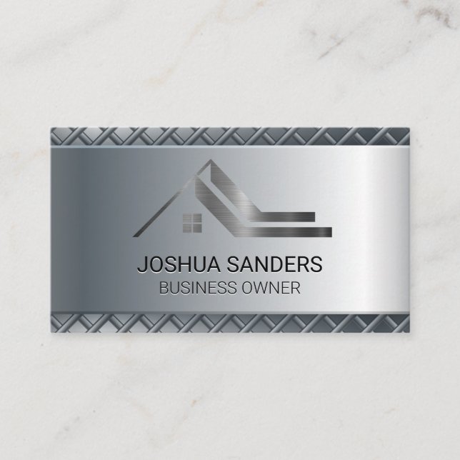 Metal Roof Top | Realtor Business Card (Front)