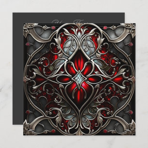 Metal Ruby Art