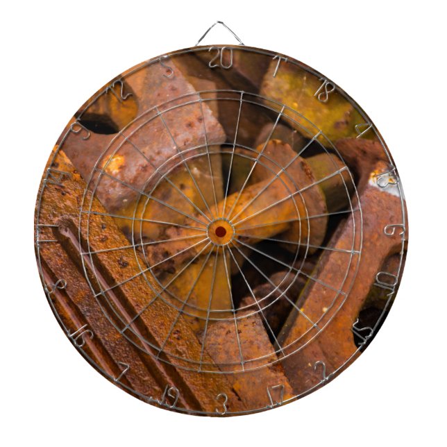 METAL RULES DART BOARD (Front)
