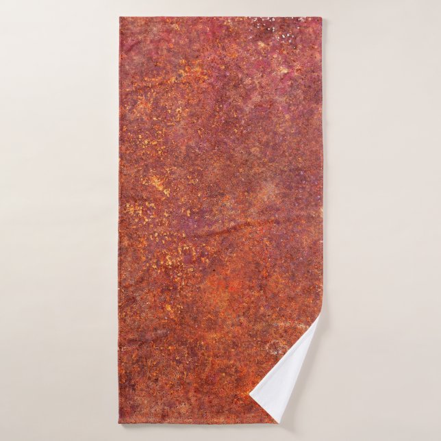 metal rustic texture bath towel (Bath Towel)