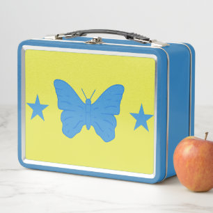 Metal Stainless Lunchbox with flag of Bady Bassit