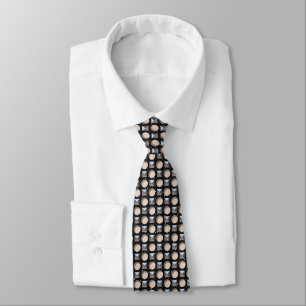 Metal Studs On Leather With Holes Tie