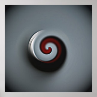 metal swirl poster