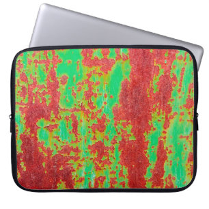Metal texture with scratches and cracks effect, ab laptop sleeve