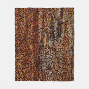 Metal texture with scratches and cracksabstract, a fleece blanket