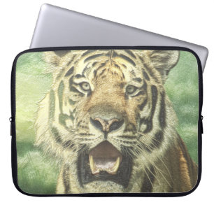 metal tiger laptop sleeve