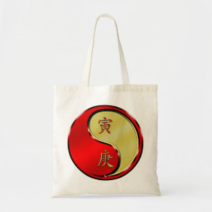 Metal Tiger Tote Bag