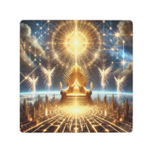 Metal Wall Art 🔥Divine Throne of Light 🔥