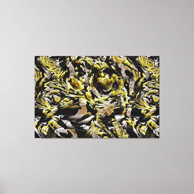 Metal Weave Art 1 Wrapped Canvas (Front)