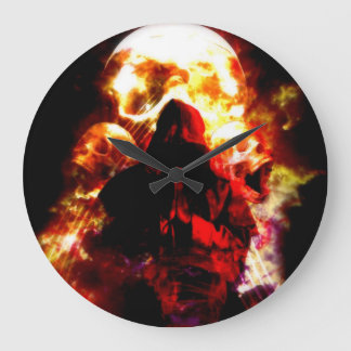 Metal Wizard 2 Clock