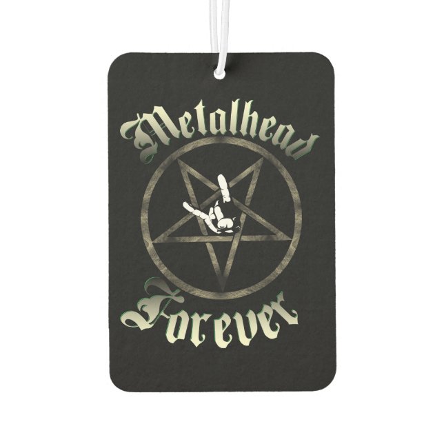 METALHEAD AIR FRESHENER (Back)