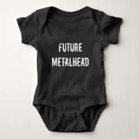 Metalhead baby outfit