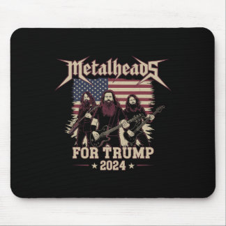 Metalheads For Donald Trump Mouse Pad