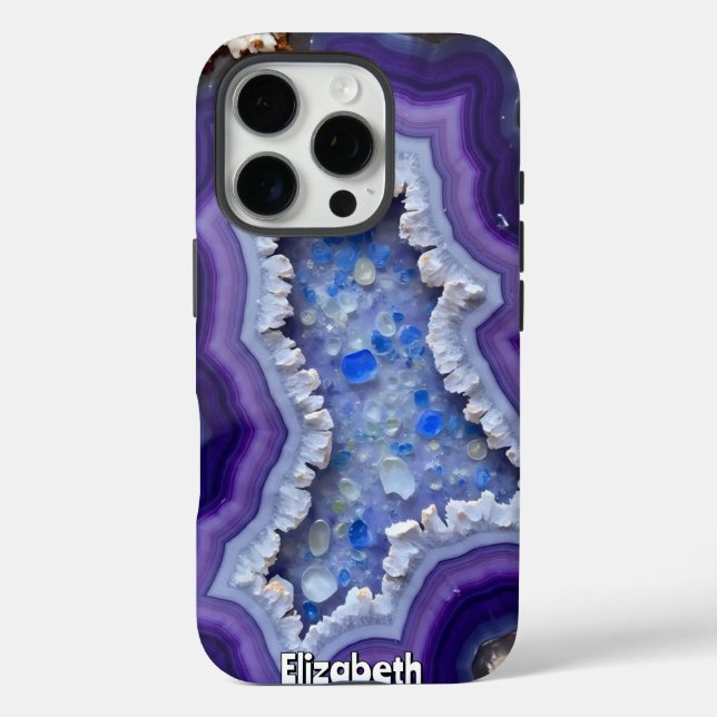 Metallic Abstract in Regal Colours Case-Mate iPhone Case (Back)