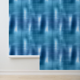 Metallic Aqua Blue Wallpaper