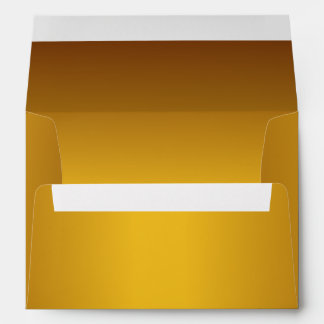 Metallic Autumn Gold 5 x 7 Invitation Envelope