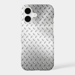 Metallic Background And Diamonds