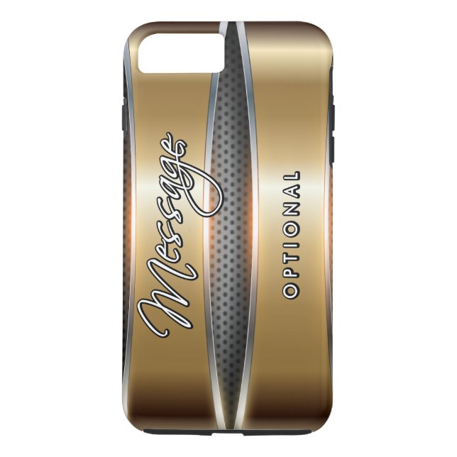 Metallic Background Art 4 Case-Mate iPhone Case (Back)