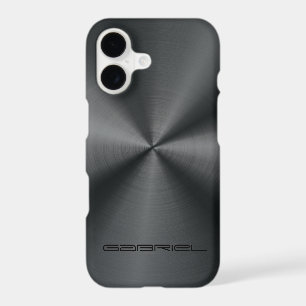 Metallic Black Tones Stainless Steel Look