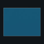 Metallic Blue,Slate Blue,Smalt Blue, Postcard<br><div class="desc">Postcard</div>