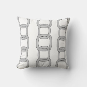 Metallic Chain Cushion